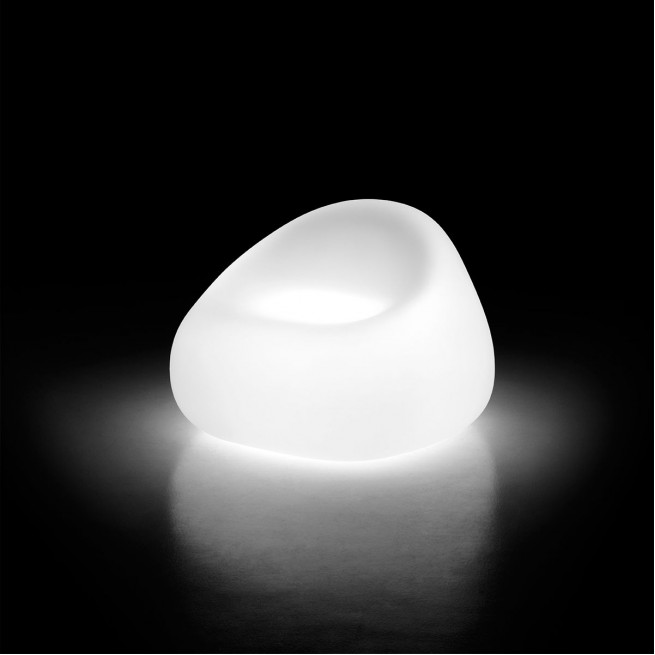 Fotoliu iluminat din polietilena Gumball Armchair Light - Nuovo Design